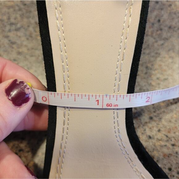 NIB Maje Faria Pumps in Black Suede, Sz 37 / US 6-6.5 - Picture 11 of 13